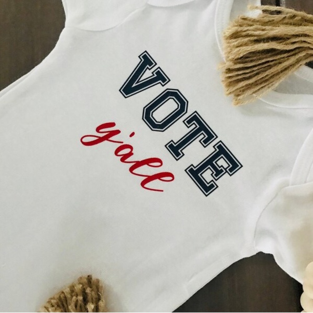 VOTE Y’all onesie *ships same day*